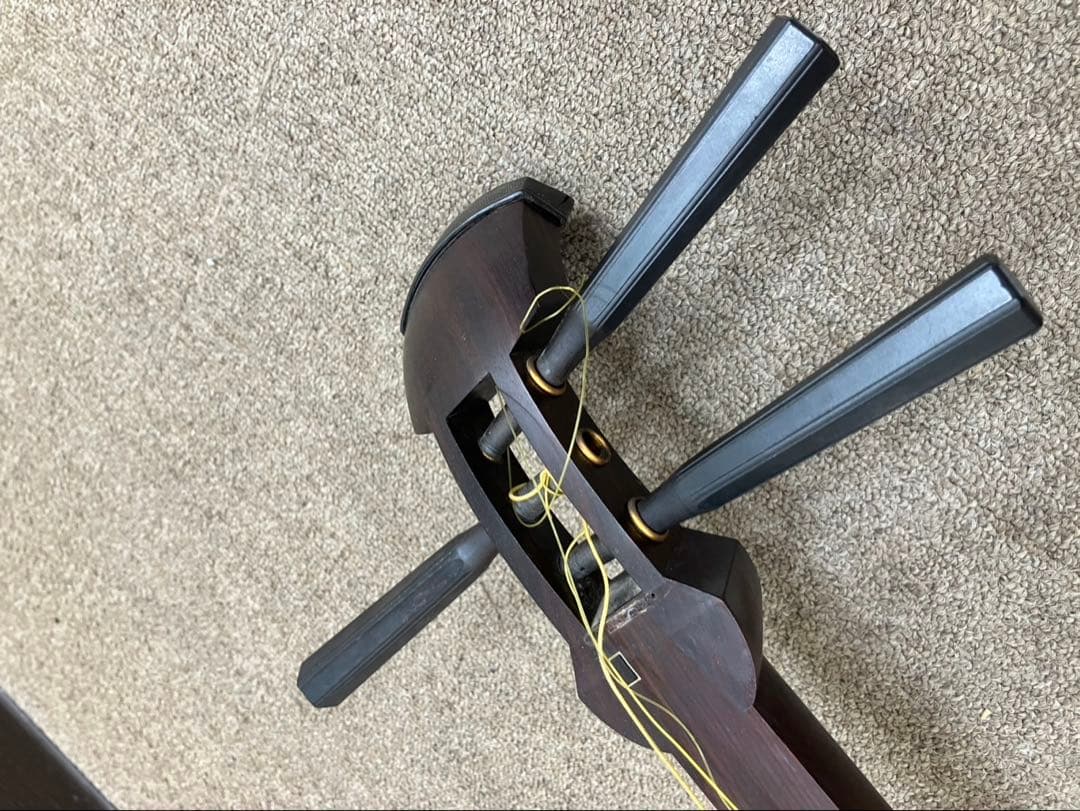 三味線 紅木製 太棹タイプ アンティーク