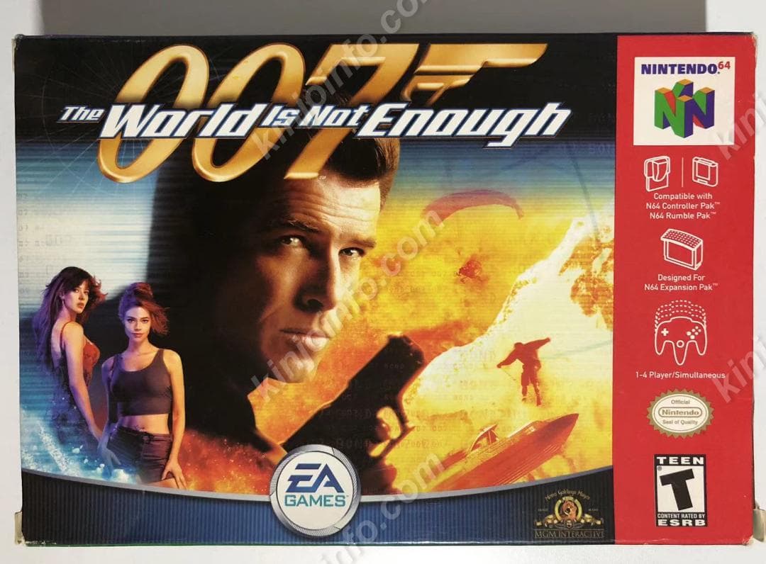 The World Is Not Enough【中古美品・N64北米版】