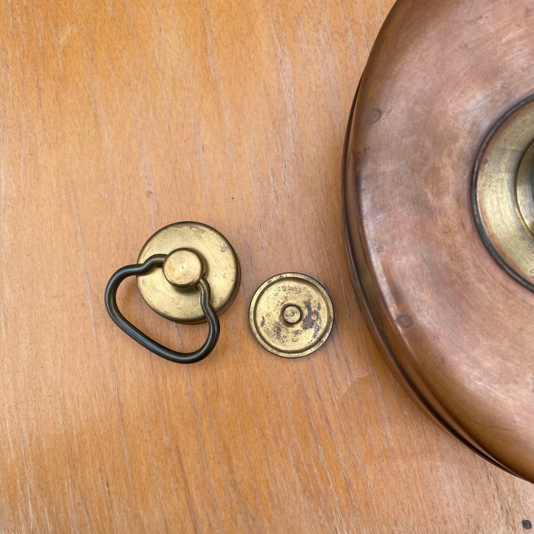 銅製オーバル型湯たんぽ