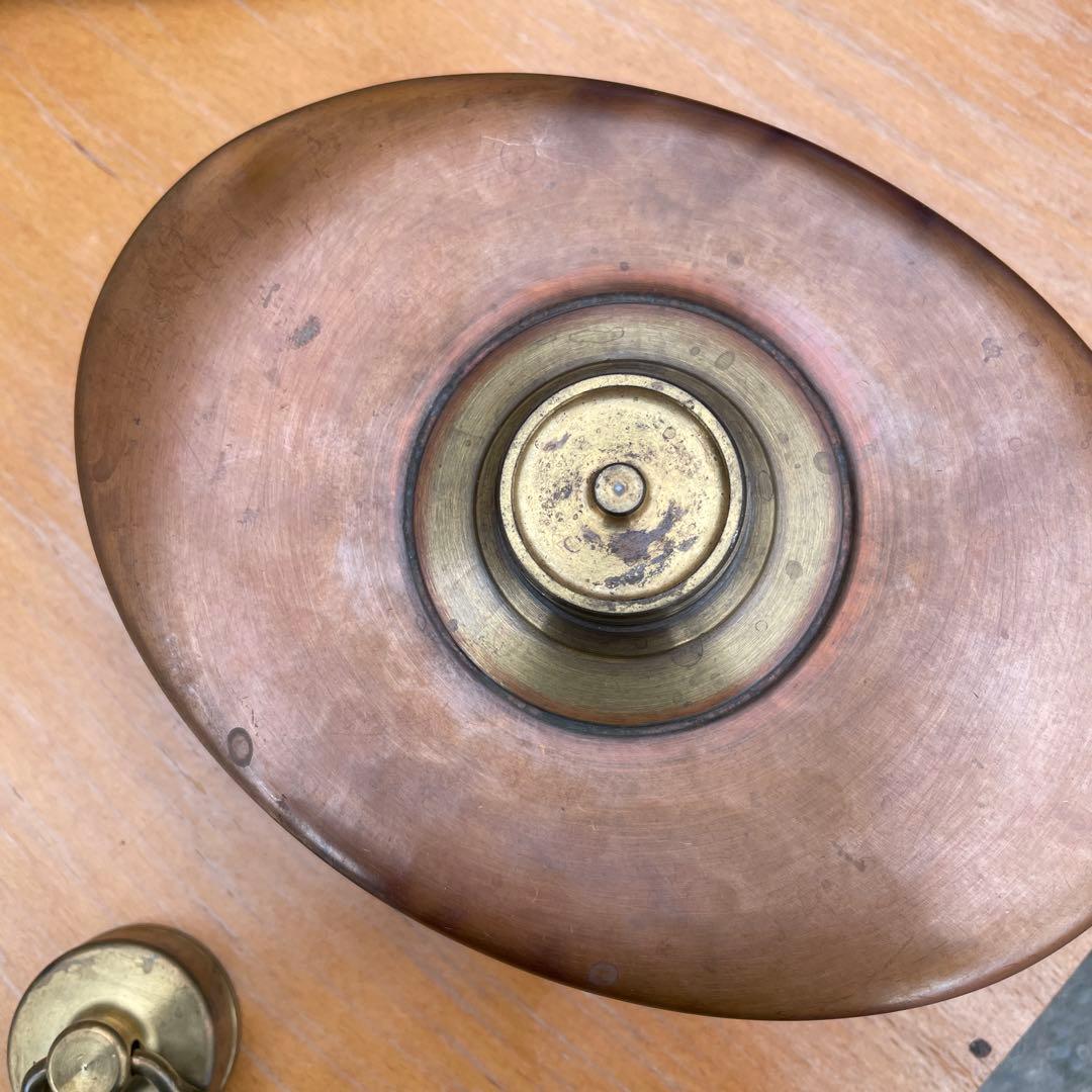 銅製オーバル型湯たんぽ