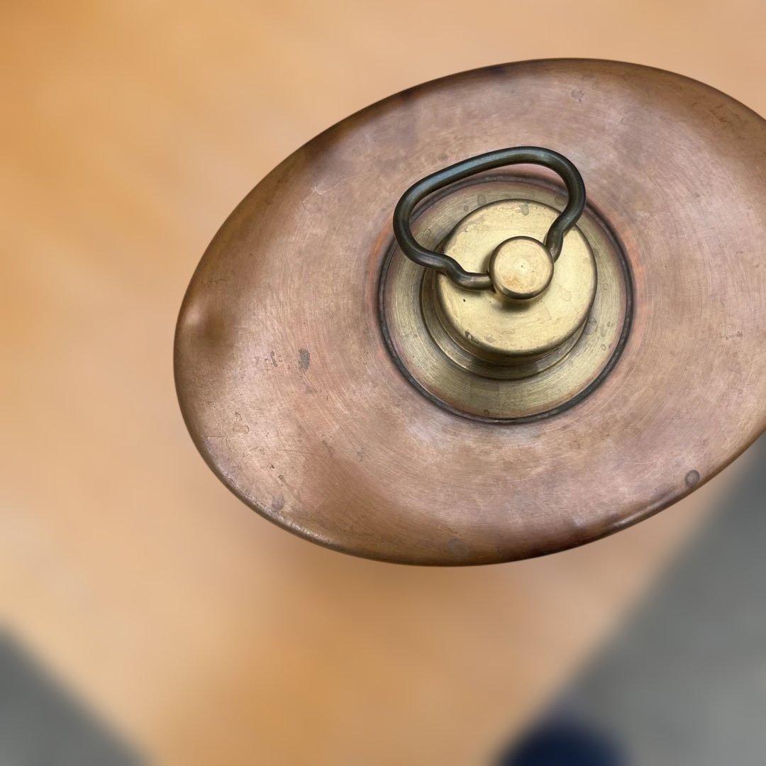 銅製オーバル型湯たんぽ