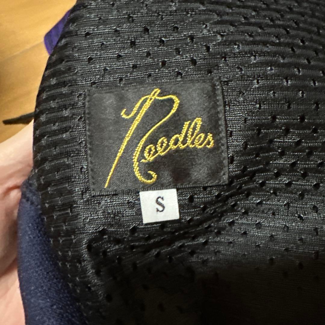 needles トラックパンツ　23AW 紺紫