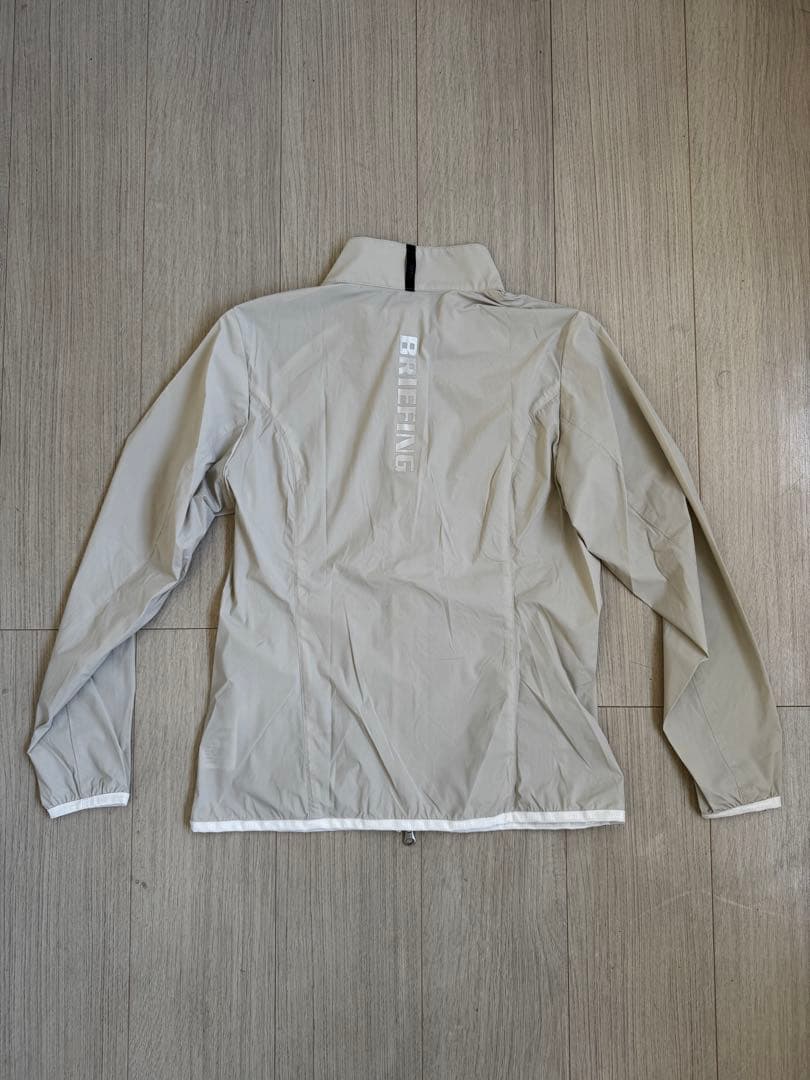 ブリーフィングゴルフ 【撥水ストレッチ】スタンドネックシャカブルゾン　美品
