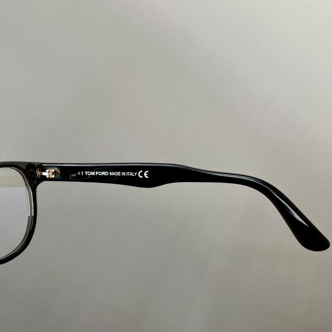 トムフォード メガネ アジアンフィット ボストン ブラック ゴールド 黒ぶち