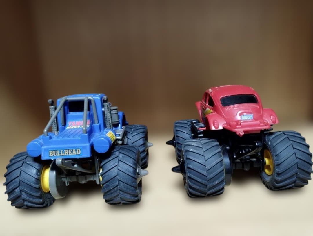 ワイルドミニ四駆 ブルヘッドJr&モンスタービートル セット