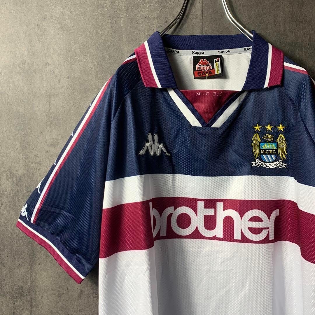 【★マンチェスターシティ】 カッパ サッカー レトロ ユニフォーム 97年 希少
