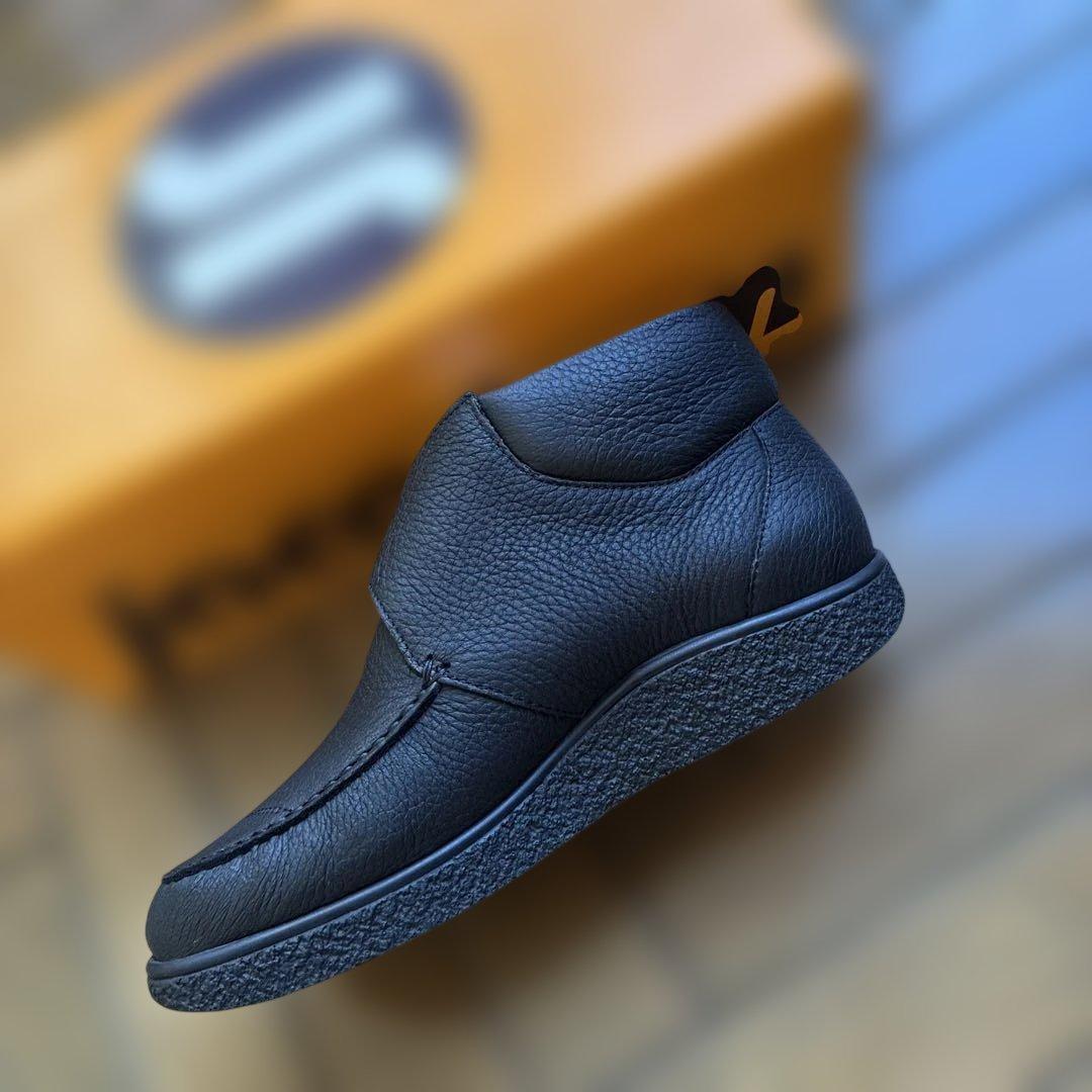 ヤコフォームショートブーツ24センチ黒