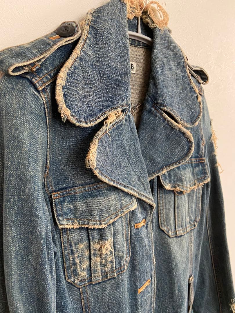 LGB ☆ 超希少 00s 初期デニムロングジャケット　未使用に近い美品