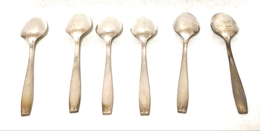 【希少 洋白銀】LUCKY WOOD ロッキンガム ディナーセット 24本