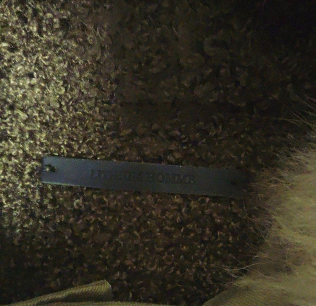 リチウムオム モッズコート ラクーンファー サイズ46 カーキ オリーブ