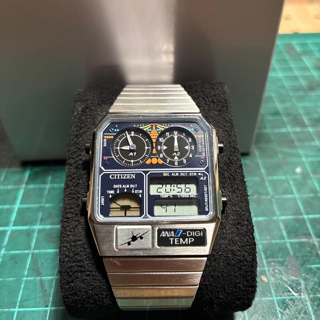 CITIZEN ANA-DIGI TEMP デジタル腕時計