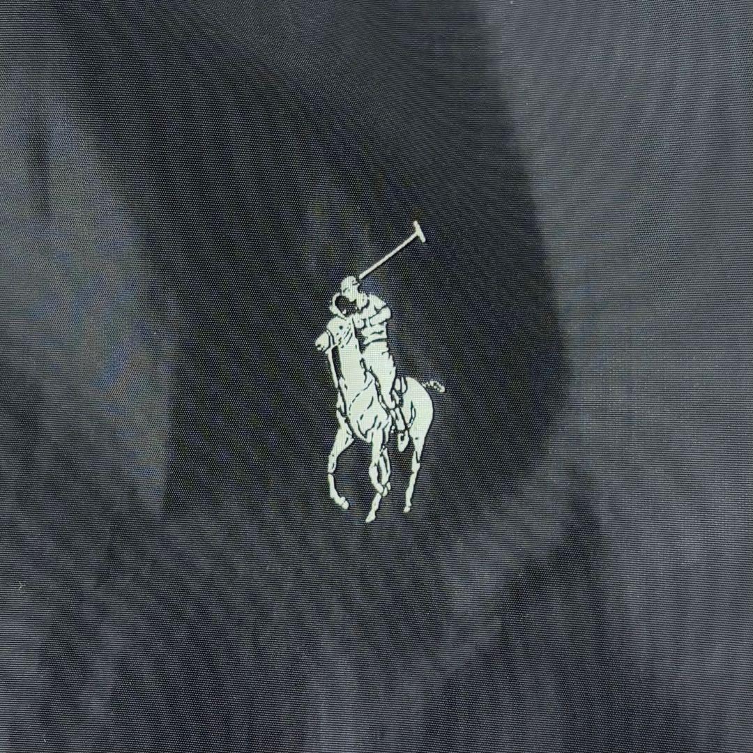 現行 ポロラルフローレン 裏地サーマル コーチジャケット バックプリント