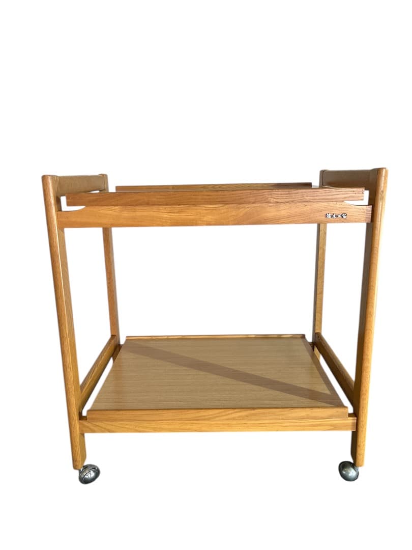 浜本工芸　ワゴン　サイドテーブル　ヴィンテージトロリー　昭和レトロ