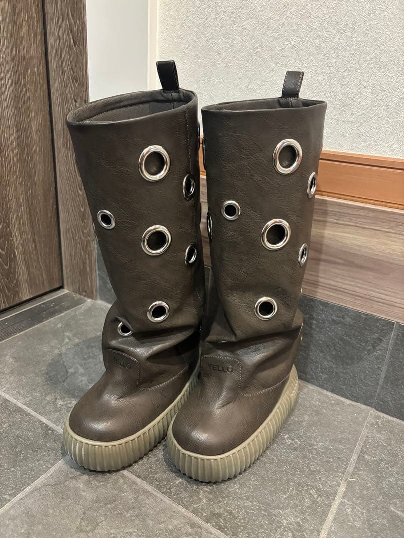 YELLO イエロー ロングブーツ
