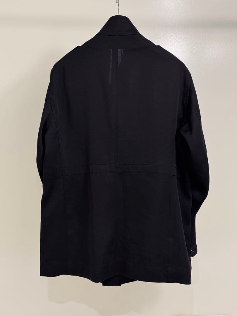 ANSNAM シルクウール M-65 ジャケット