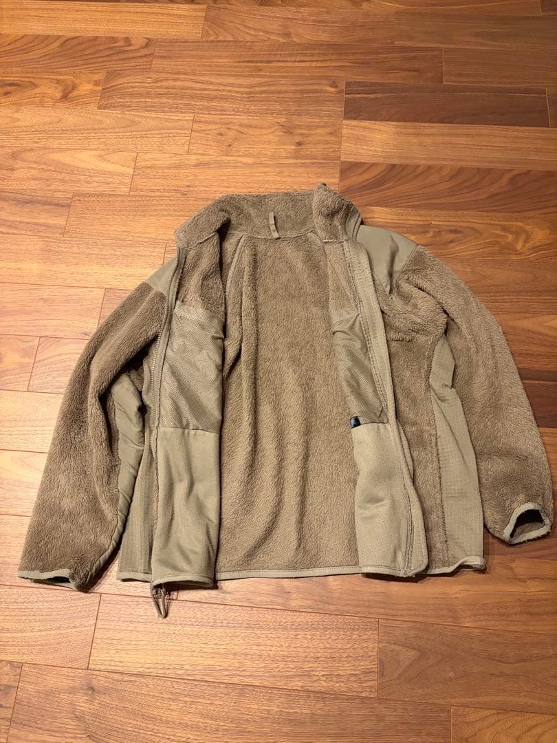 【実物USED】米軍 ECWCS レベル3 フリースジャケット　S ポーラテック