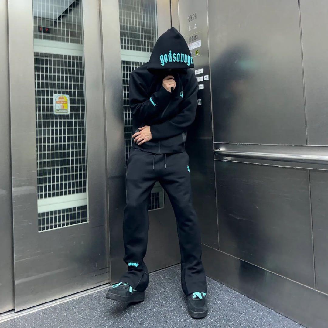 【上下付き】godsavage テックフリース セットアップ