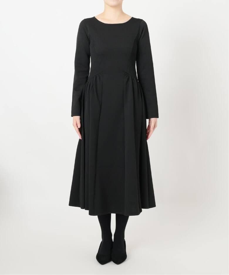 【新品】ラトータリテ フィットフレアニットワンピース