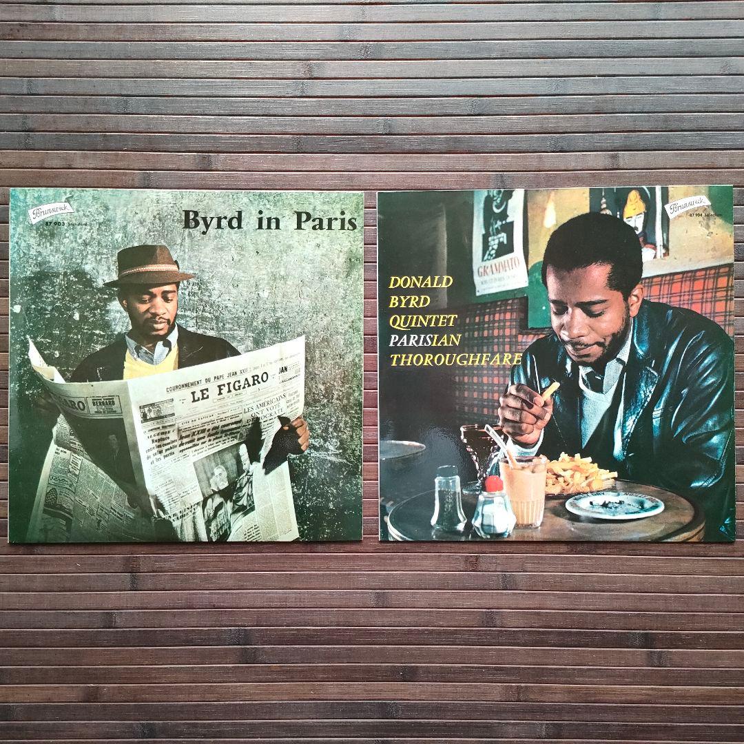 DONALD BYRD　ドナルド・バード　Byrd in Paris　2枚セット