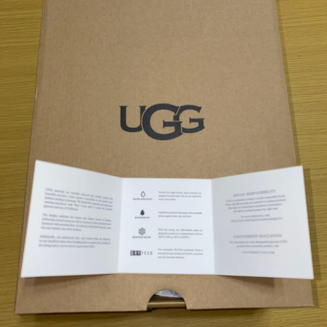 【新品】UGG　アグ　 ムートンブーツ　ブラック25㎝