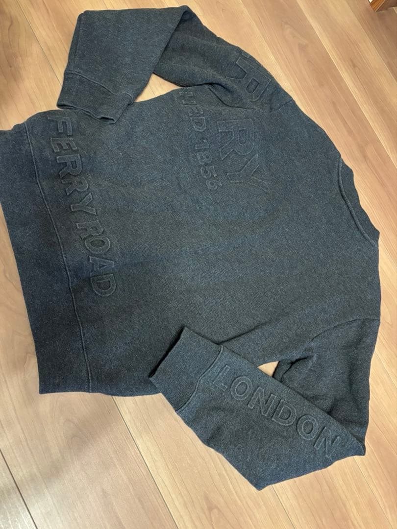 値下 バーバリー ホースフェリー トレーナー スウェット　14y 164 大人可