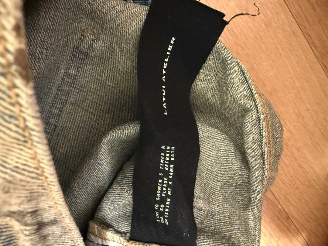 k*様 【売り切り】LATU ATELIER O.A.F JEANS XL RO