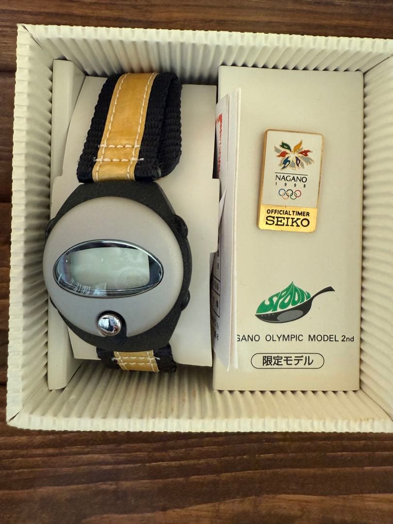 時計 SEIKO NAGANO OLYMPIC MODEL 2nd