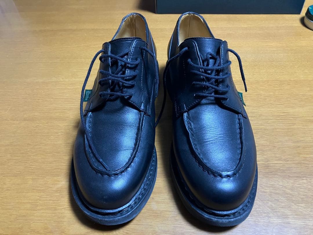 【1回着用のみ】パラブーツ シャンボード ブラック 7.5サイズ