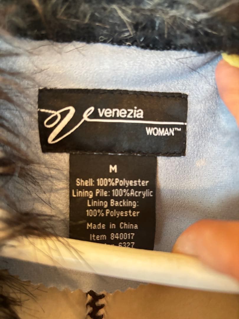 最終セール‼️venezia レディース ファーコート