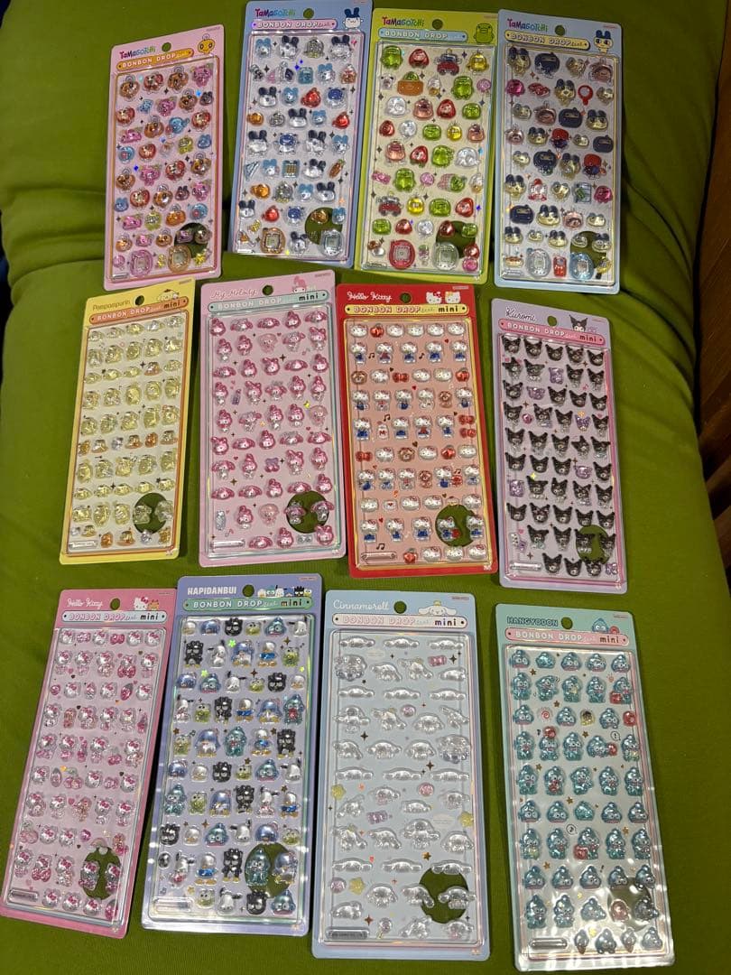 【正規品】ボンボンドロップシール　サンリオ　たまごっち　12点おまとめ