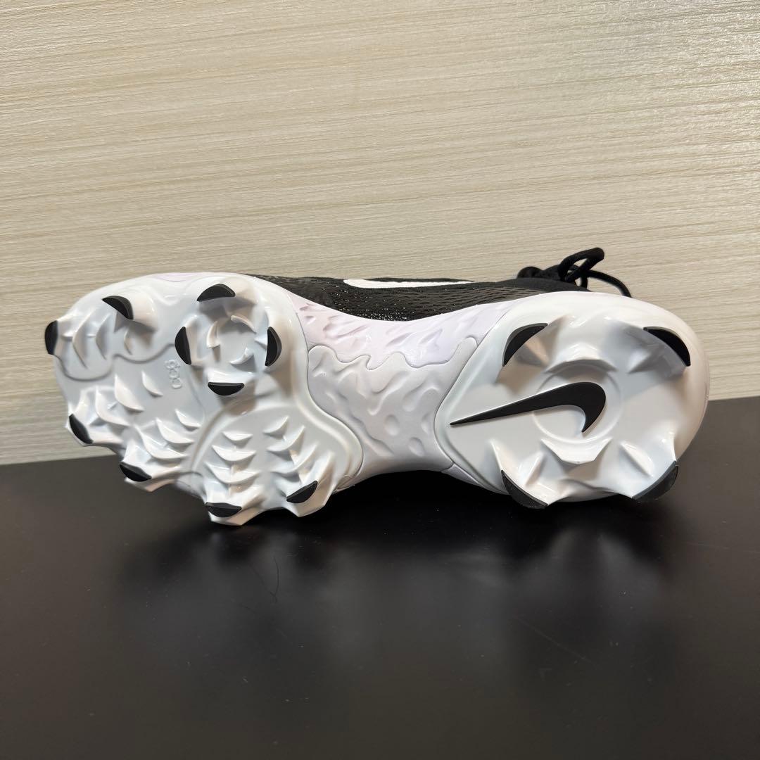 Alpha Huarache Elite 野球 ポイントスパイク ブラック 黒