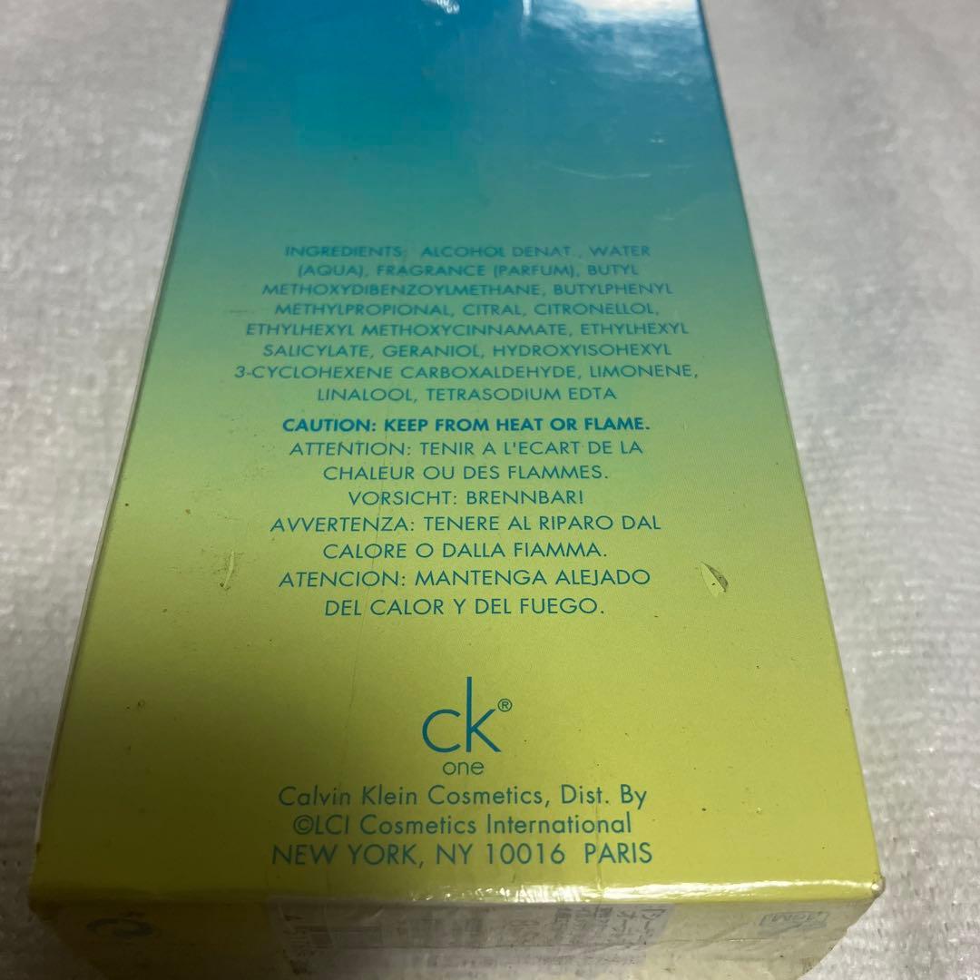 廃盤商品　シーケーワン　ck One Summer オードトワレ 100ml