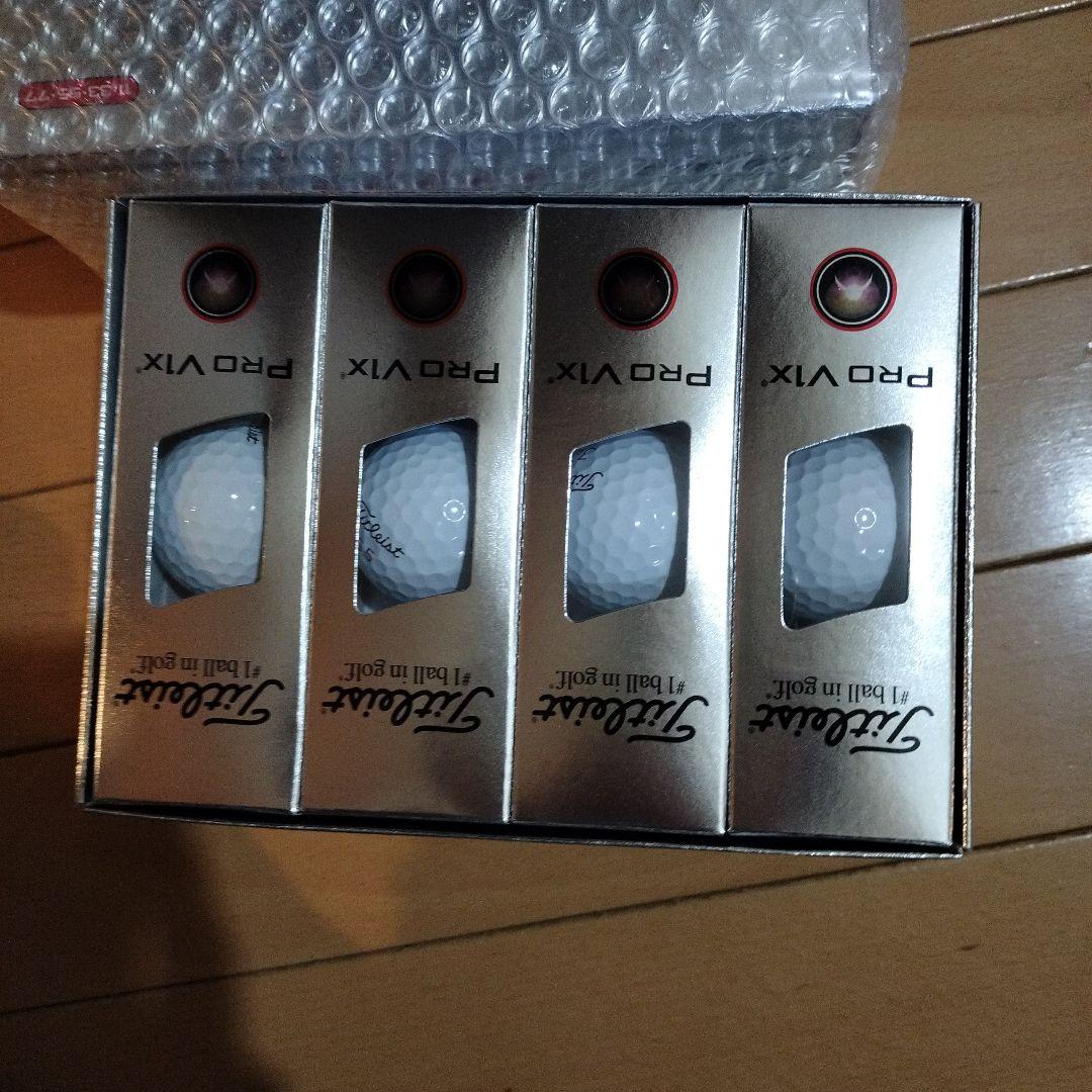 2025 TITLEISTPROV1x プロV1xダブルナンバー１ダース12球入