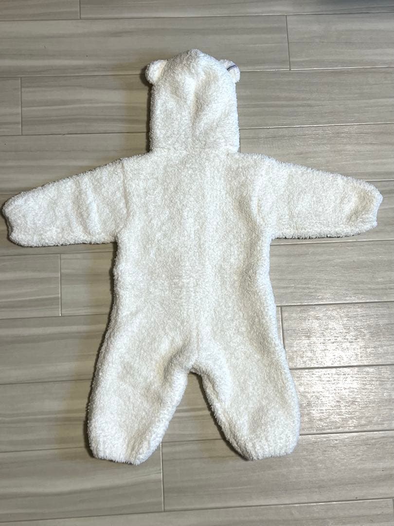【新品】カシウエア kashwere ロンパース 耳付　ベアスーツ 長袖