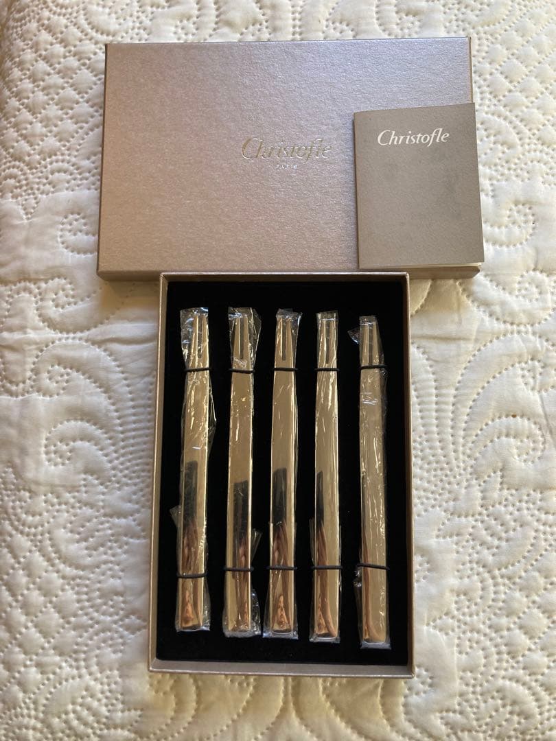 Christofle クリストフル／プティフォーク 5本セット カトラリー