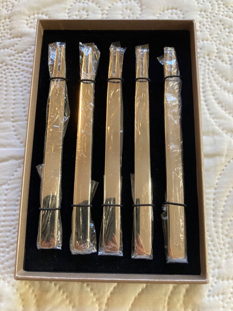 Christofle クリストフル／プティフォーク 5本セット カトラリー