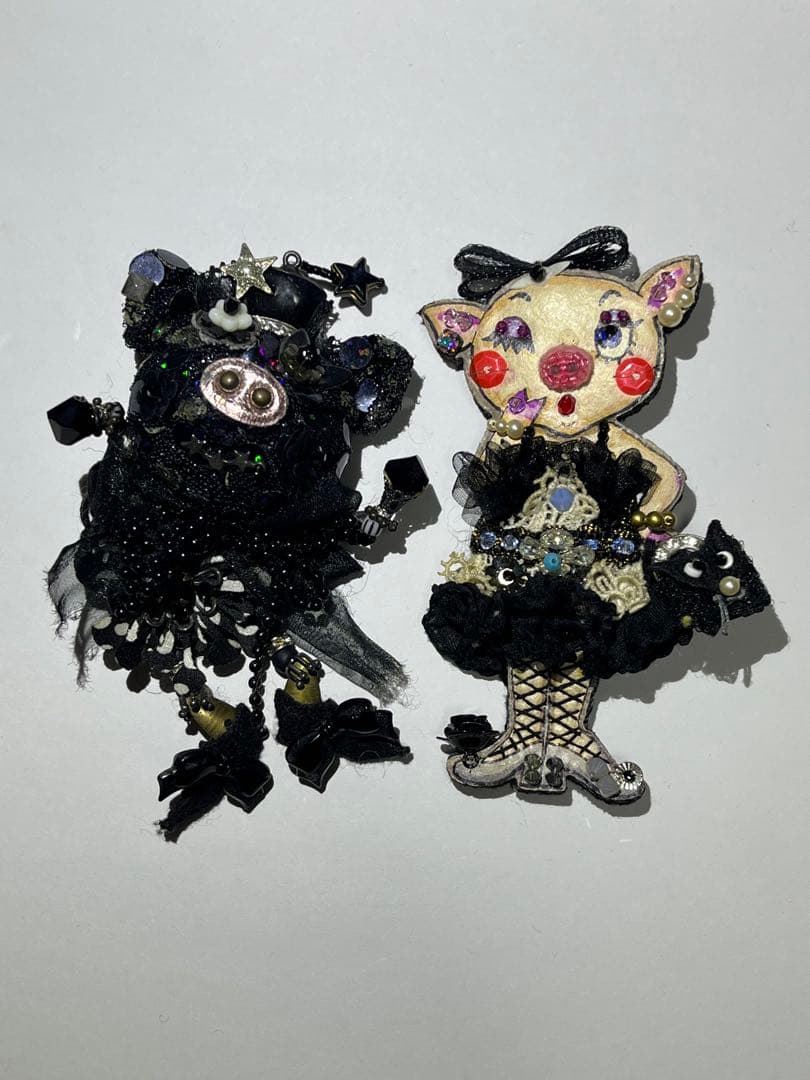 アルベロベロ　ブローチ　コサージュ