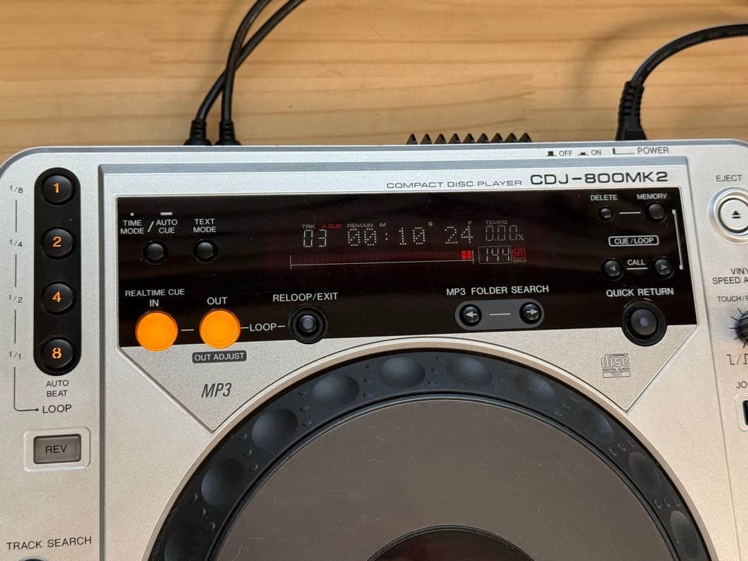 CDJ-800mk2 ×2台　動作確認済