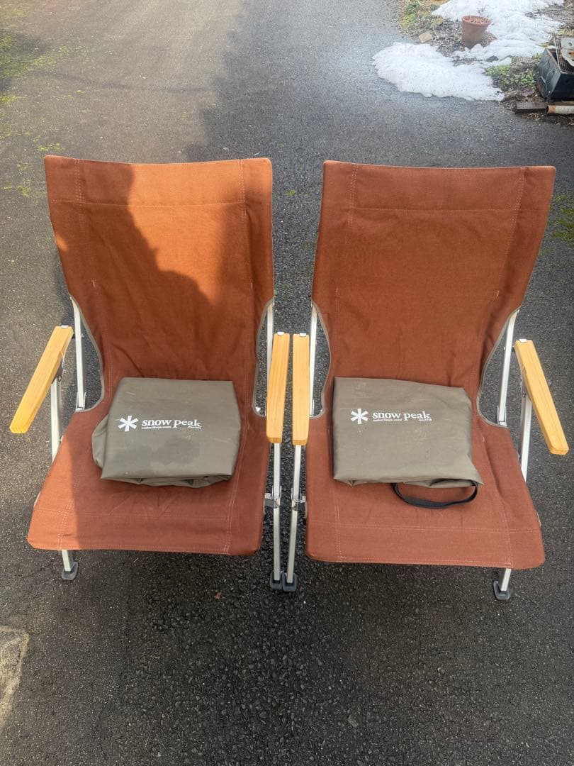 スノーピーク　ローチェア30 ブラウン　2脚セット