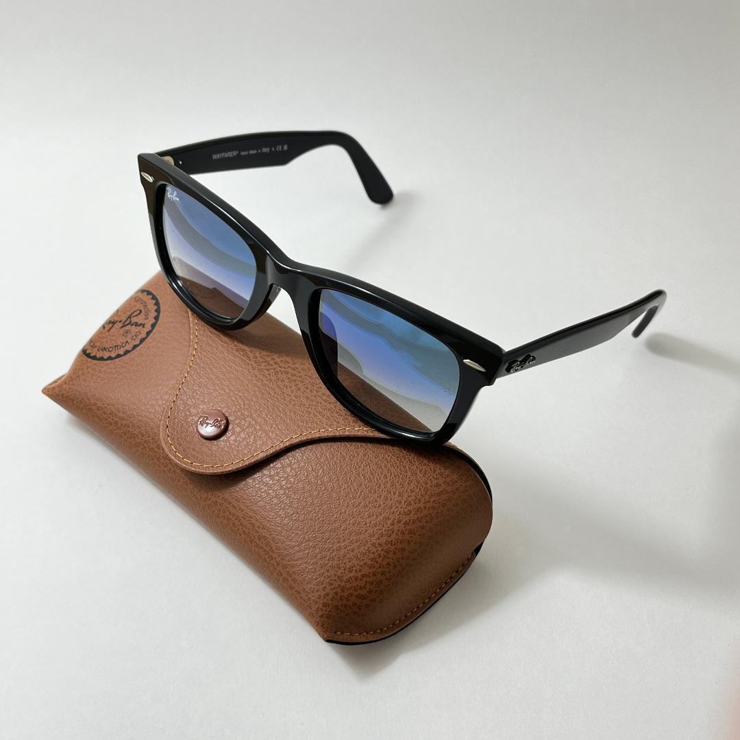 【新品正規品】RB2140F-9013Fレイバン ウェイファーラー ブルーグラデ