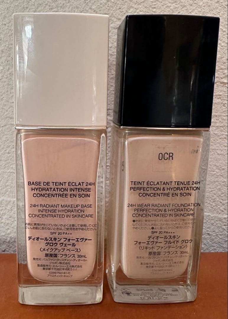 ファンデーション Dior Forever Glow Veil & Skin Glow