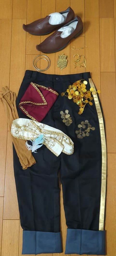 【くるくる製ウィッグ・靴付き】ツイステッドワンダーランド カリム・アルアジーム