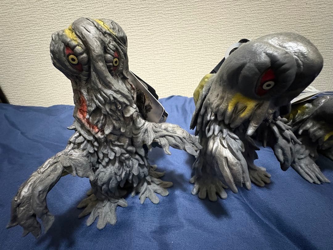 ヘドラソフビ 4種 飛行期〜生体 ゴジラストア限定