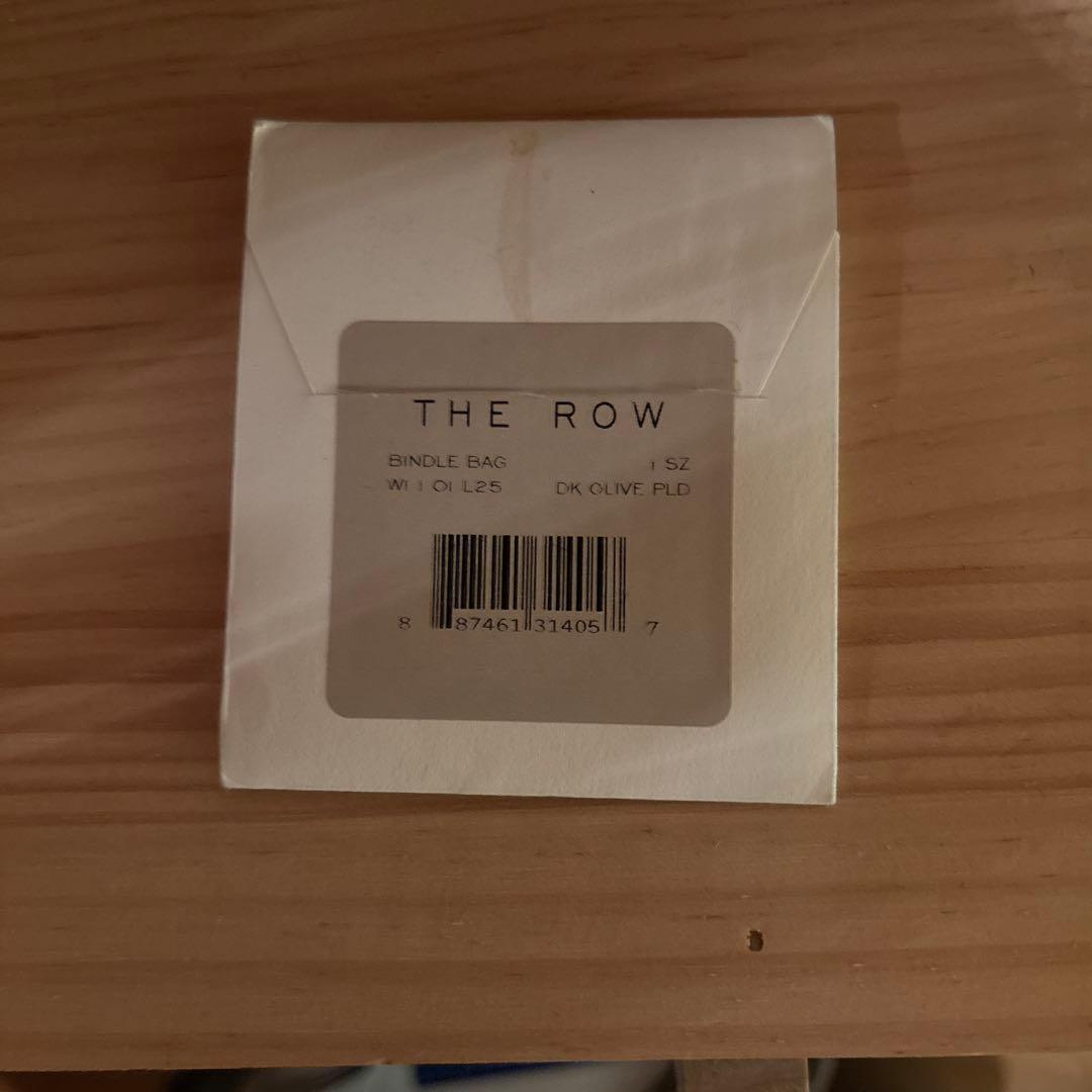 the row bindle bagスエードショルダーバック