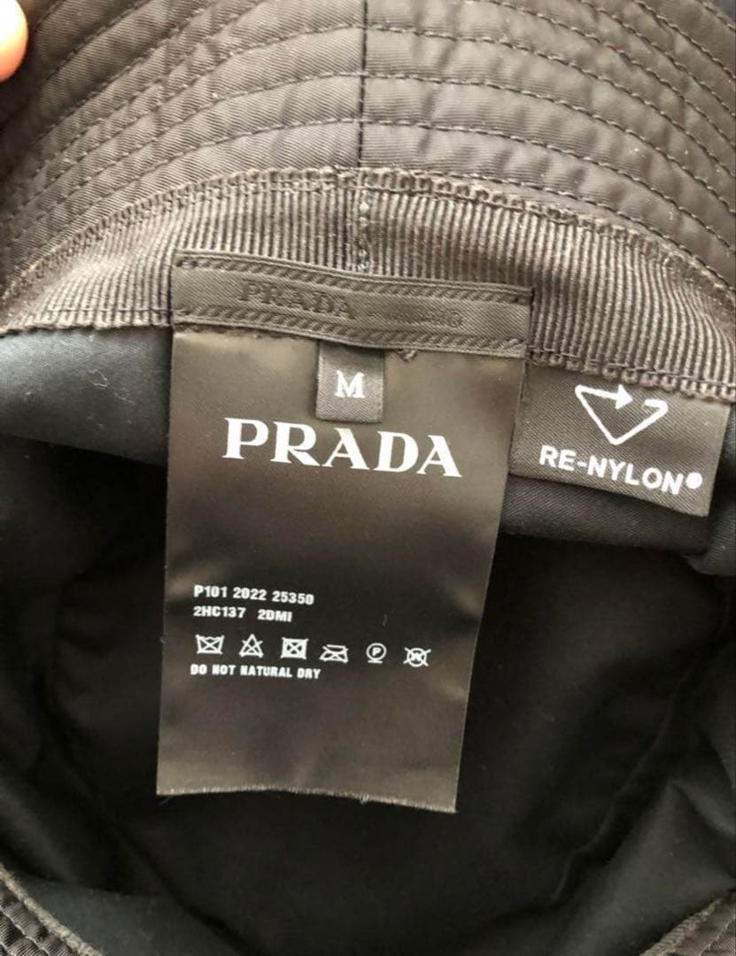【最終値下げ】PRADA プラダ バケットハットRE-NYLON NFCタグ