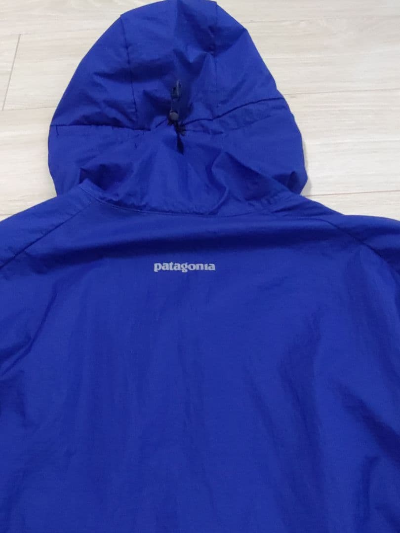 【美中古】パタゴニア　フーディニジャケット　バイキングブルー　メンズM