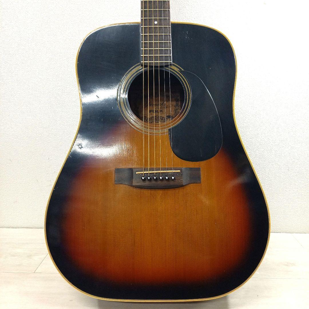 メンテ済✩Yamaki Deluxe アコギ No.122 サンバースト 日本製