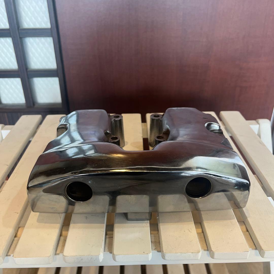 ショベルヘッド　ロッカーカバー　メッキ