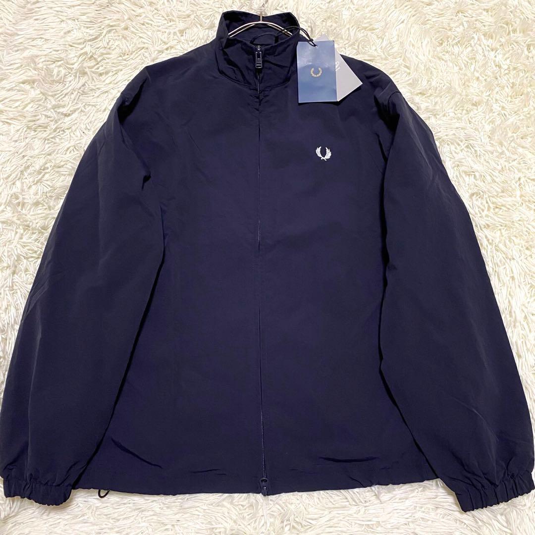 【未使用◦タグ付き✨】FRED PERRY × BEAMS シェルジャケット紺