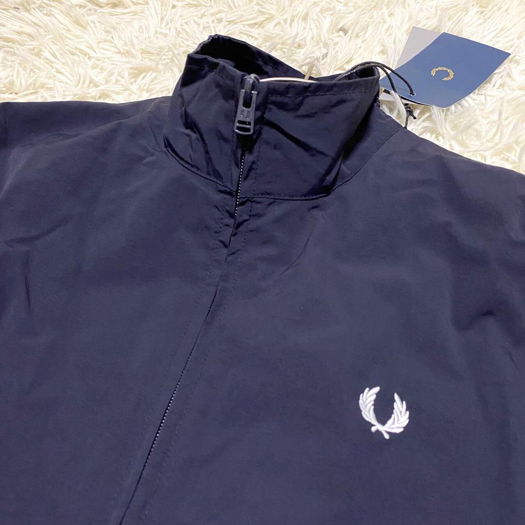 【未使用◦タグ付き✨】FRED PERRY × BEAMS シェルジャケット紺